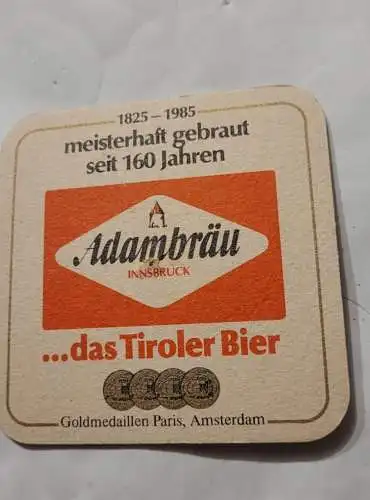 Bierdeckel - Adambräu