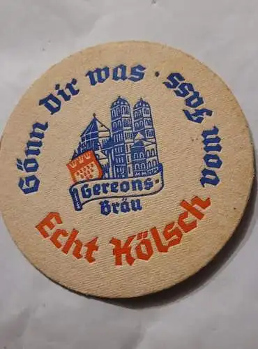 Bierdeckel - Gereons Bräu