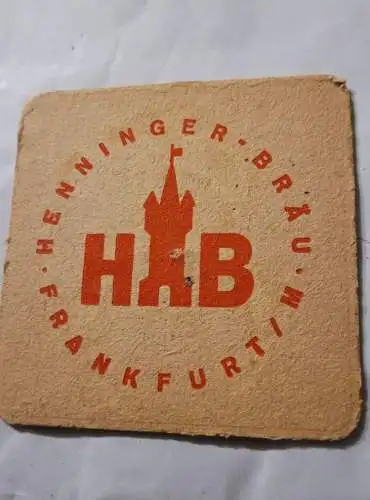 Bierdeckel - Prost Henninger