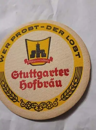 Bierdeckel - Stuttgarter Hofbräu