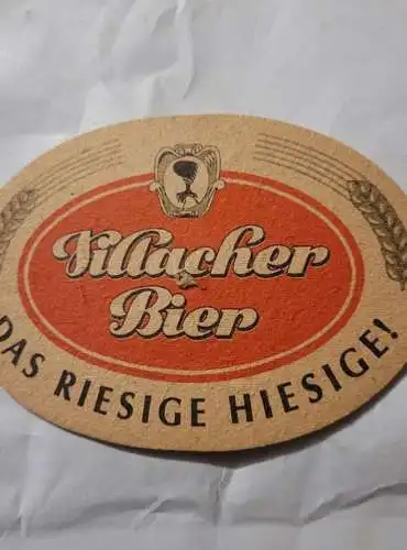 Bierdeckel - Villacher Bier