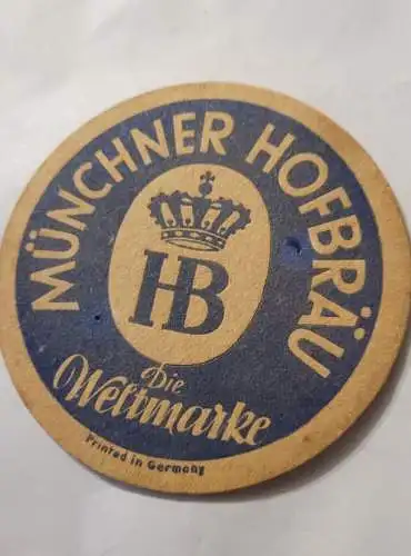 Bierdeckel - Münchner Hofbräu - Die Weltmarke