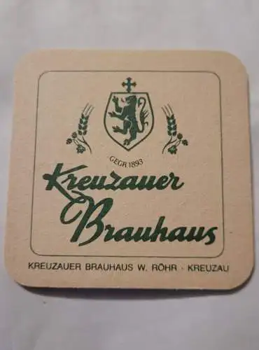 Bierdeckel - Kreuzauer Brauhaus