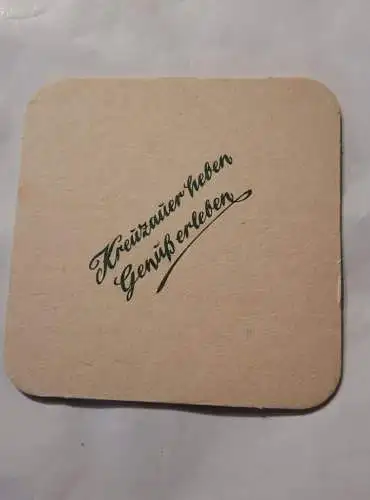 Bierdeckel - Kreuzauer Brauhaus