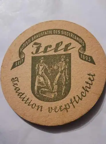 Bierdeckel - Irle Brauerei