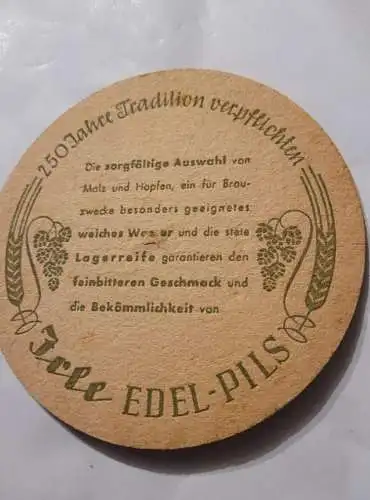 Bierdeckel - Irle Brauerei