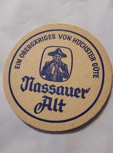 Bierdeckel - Nassauer Alt