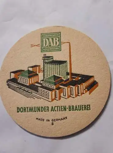 Bierdeckel - DAB - Dortmunder Actien-Brauerei