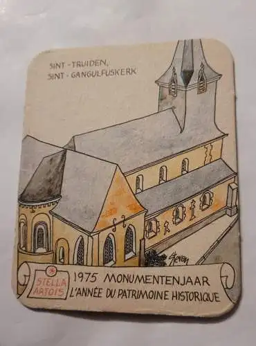 Bierdeckel - Stella Artois - Sint Truiden