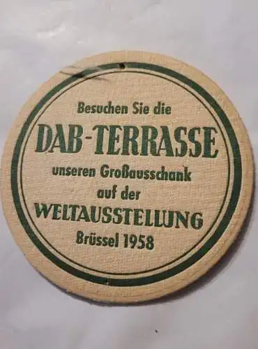 Bierdeckel - DAB - Dortmunder Actienbrauerei