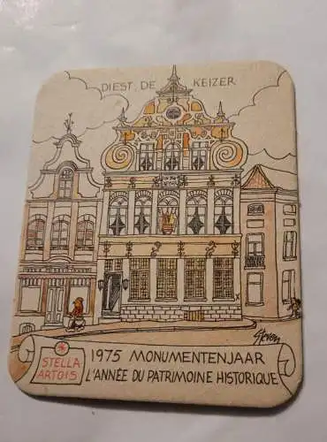 Bierdeckel - Stella Artois Diest de Keizer