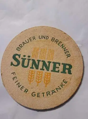 Bierdeckel - Sünner