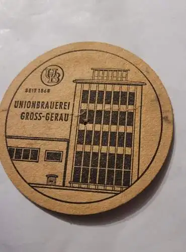 Bierdeckel - Unionsbrauerei Gross Gerau