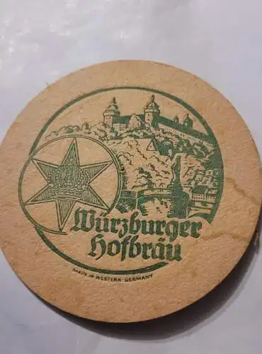 Bierdeckel - Würzburger Hofbräu