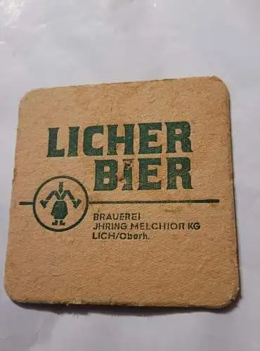 Bierdeckel - Licher Bier