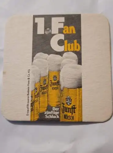 Bierdeckel - 1 Zunft Kölsch Fan Club