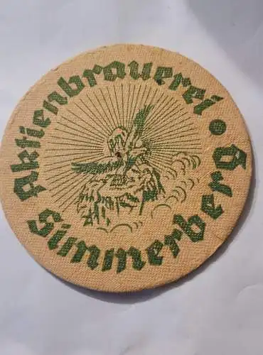 Bierdeckel - Aktienbrauerei Simmerberg