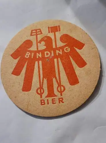 Bierdeckel - Binding - Es gibt nur einen Bulli Bock