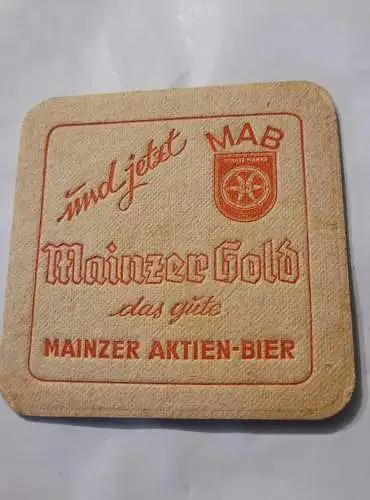 Bierdeckel - Mainzer Gold