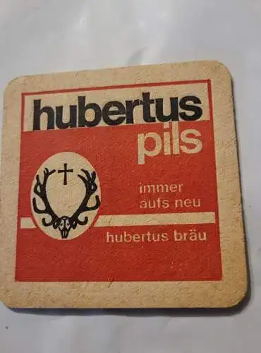 Bierdeckel - Hubertus Pils