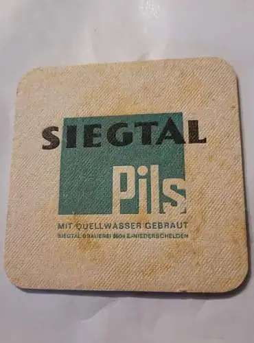 Bierdeckel - Siegtal Pils