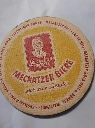 Bierdeckel - Mackatzer Biere