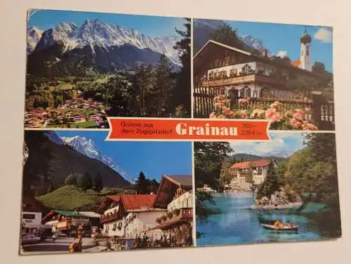 Grüsse aus dem Zugspitzdorf Grainau