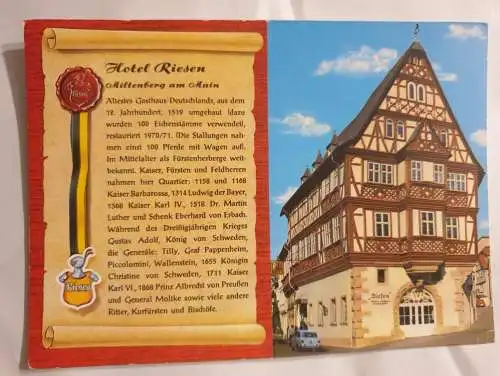 Hotel Riesen - Miltenberg am Main