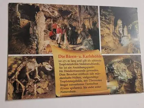 Die Bären- und Karlshöhle