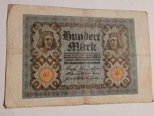 100 Mark Reichsbanknote - Deutschland
