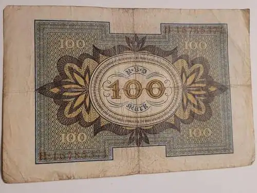 100 Mark Reichsbanknote - Deutschland