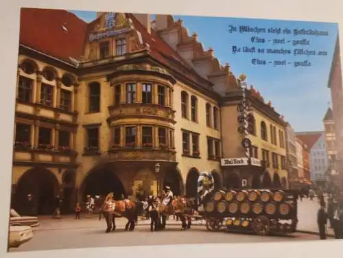 In München steht ein Hofbräuhaus ...