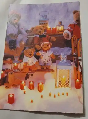 Teddys an Weihnachten