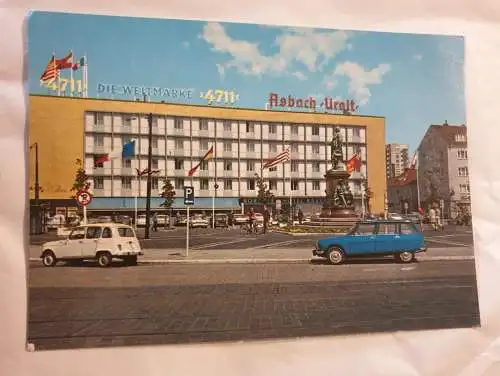 Bremerhaven - Theodor Heuss Platz - Bürgermeister Smidt Denkmal - Nordsee Hotel