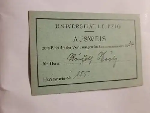Ausweis - Universität Leipzig