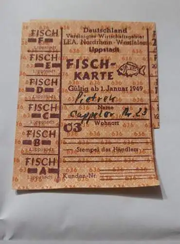 Fischkarte - Lippstadt