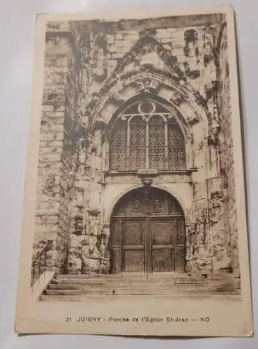 Joigny - Porche de l'Eglise St. Jean