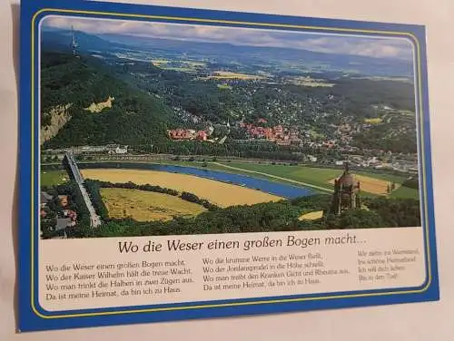 Wo die Weser einen großen Bogen macht...
