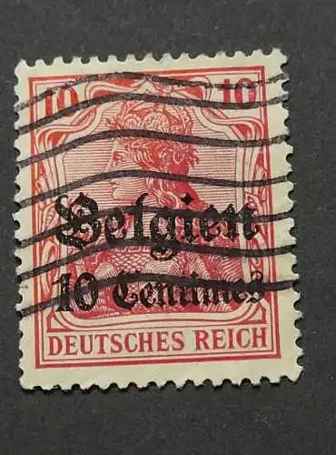 Deutsches Reich - Belgien - 10 Centime