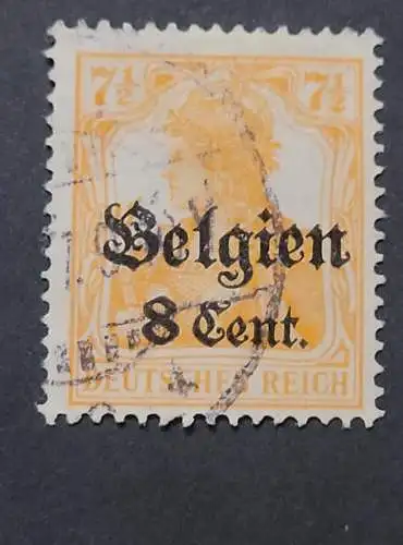 Deutsches reich - belgien 8 cent.
