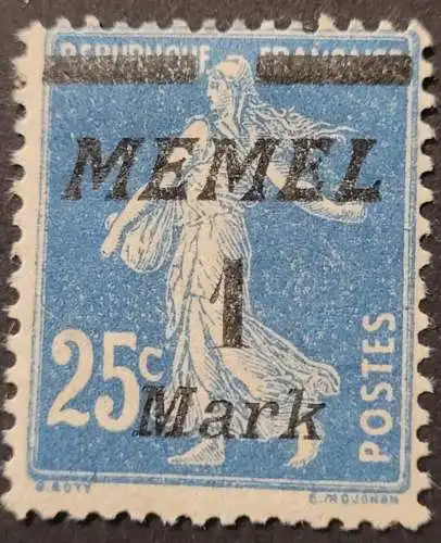 Memel - 1  Mark