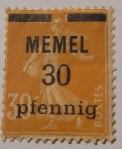 Memel 30 Pfennig