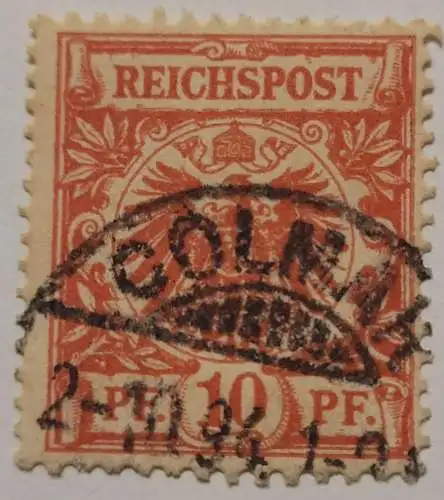 Reichspost - 10 Pfennig