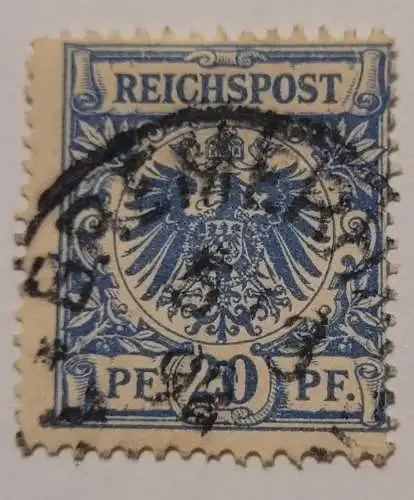 Reichspost - 20 Pfennig