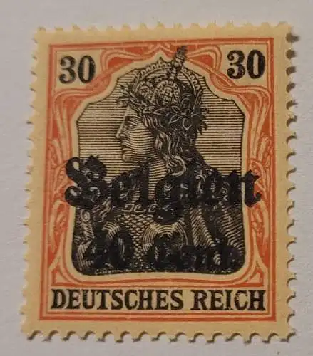 Deutsches Reich - Besetzung Belgien 40 Cent.