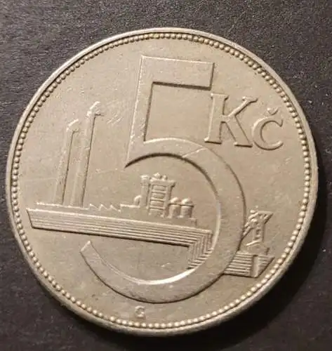 Tschechoslowakei - 5 Kronen