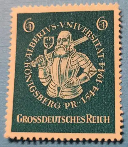 Grossdeutsches Reich - 6 + 4 Königsberg