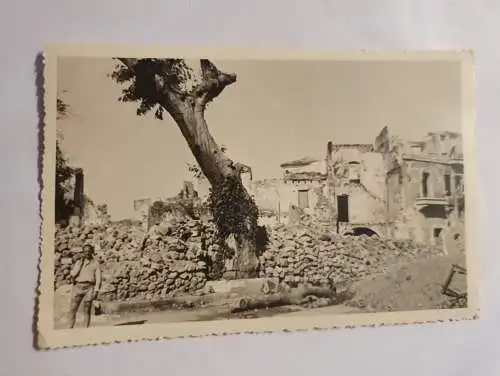 Griechenland 1941 - Zerstörte Gebäude