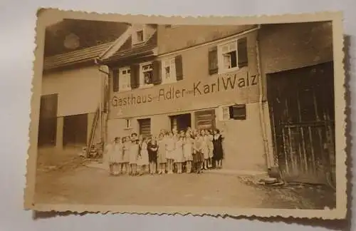 Gasthaus zum Adler - Karl Walz 1934