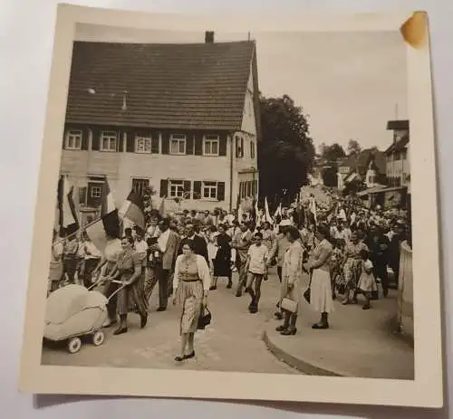 Kinderfest in Nattheim 1958 - Umzug